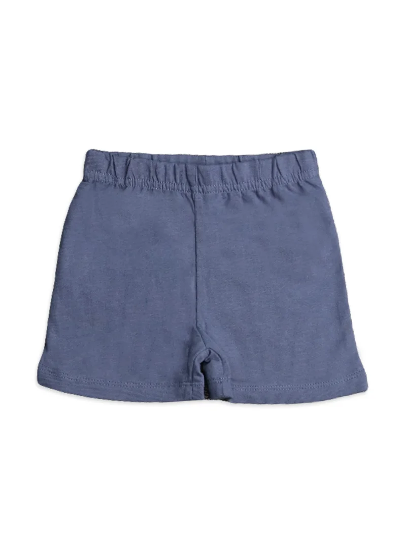 Luay Leave,Brown,Black,Blue,Gray 100%  Cotton Ultra soft fabric Baby Toddler Boys & Girls Shorts Cotton Linen Summer Loose Shorts Combo Pack Elastic Waist Solid Jogger Short Pants  | Best Price UAE