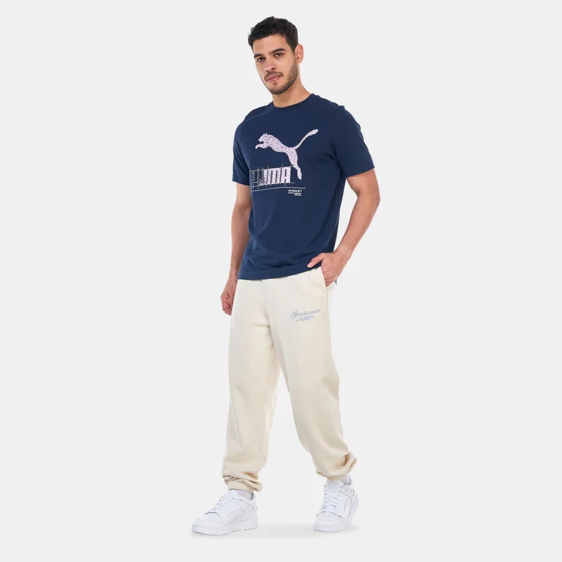 PUMA Men's Classics Brand Love Graphic T-Shirt