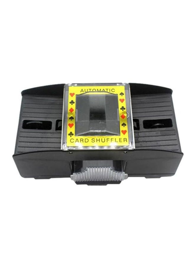 NIBEMINENT Plastic 2 Decks Automatic Card Shuffling Machine Dispenser 21.3x20.6x11.7cm - Image 2