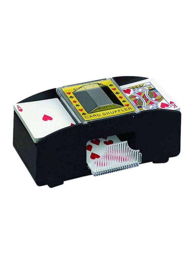 NIBEMINENT Plastic 2 Decks Automatic Card Shuffling Machine Dispenser 21.3x20.6x11.7cm - Image 3