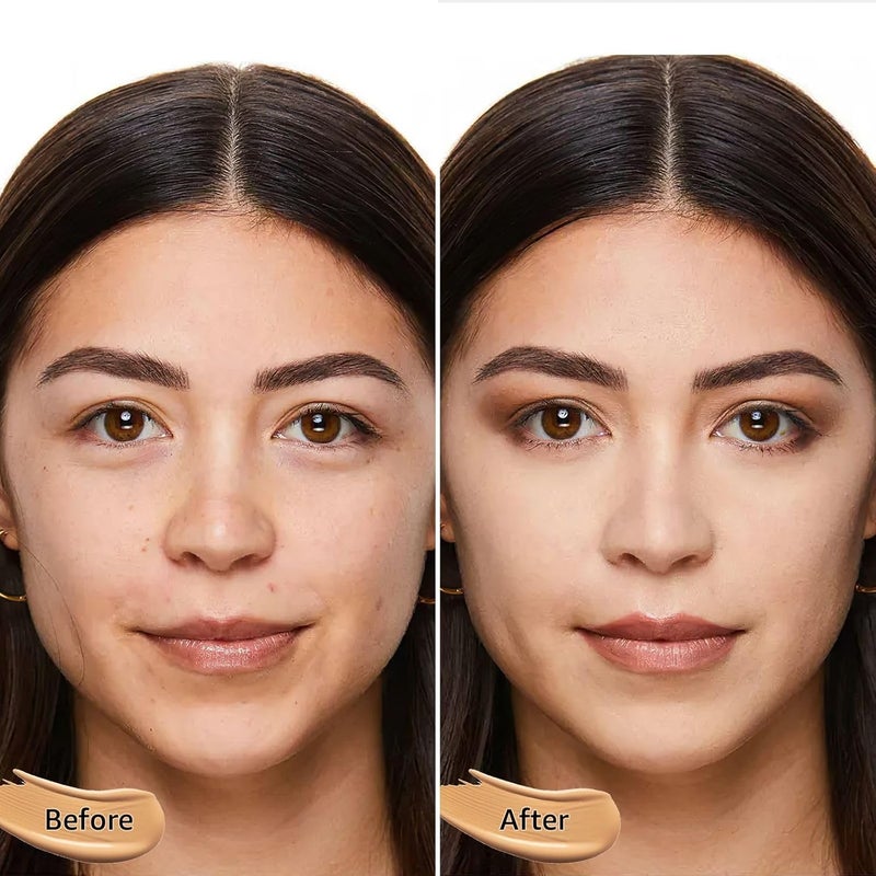 OETUIOW Mushroom Head Air Cushion CC Cream - BB Cream Face Makeup Foundation for Mature Skin Moisturizing Concealer Brighten Long-Lasting, Even Skin Tone for All Skin Types, Natural Color - Image 2