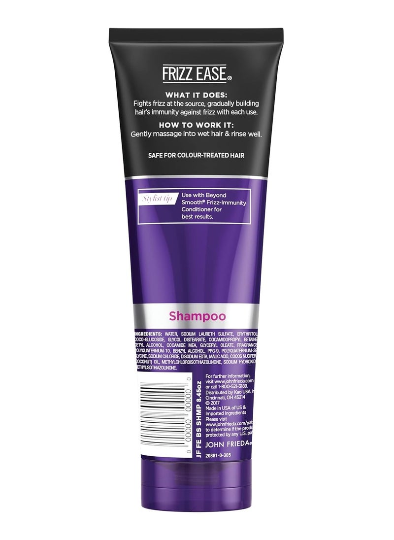 John Frieda - John Frieda Frizz-Immunity Shampoo with Pure Coconut Oil - Prevents Frizz and Anti-Humidity, 8.45 Ounces - Image 1