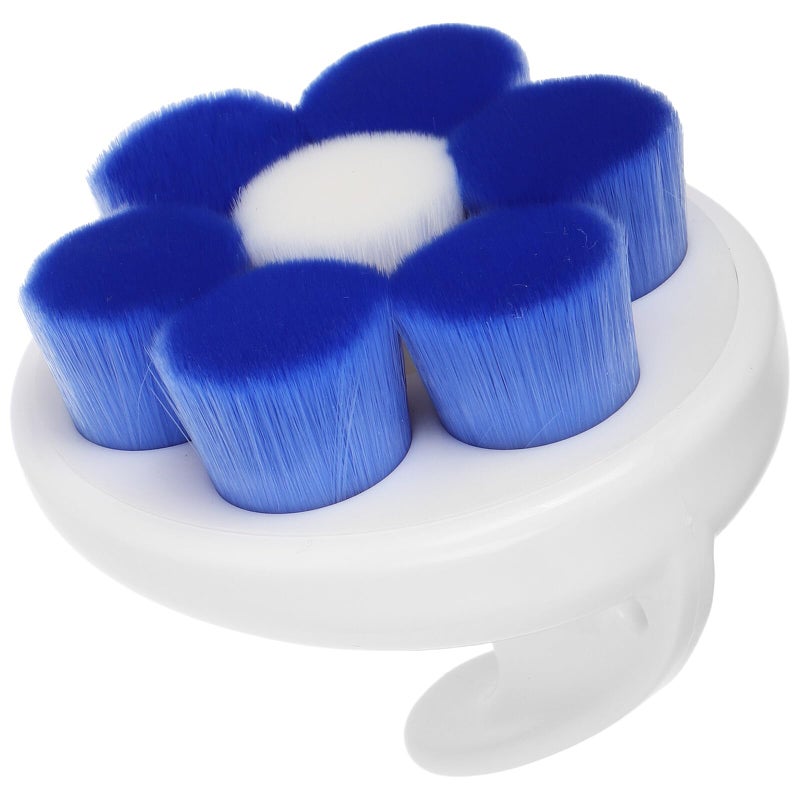Long Handle Detachable Bath Brush with Soft Flower Shaped Bristles Back Scrubber for Exfoliating - Image 2