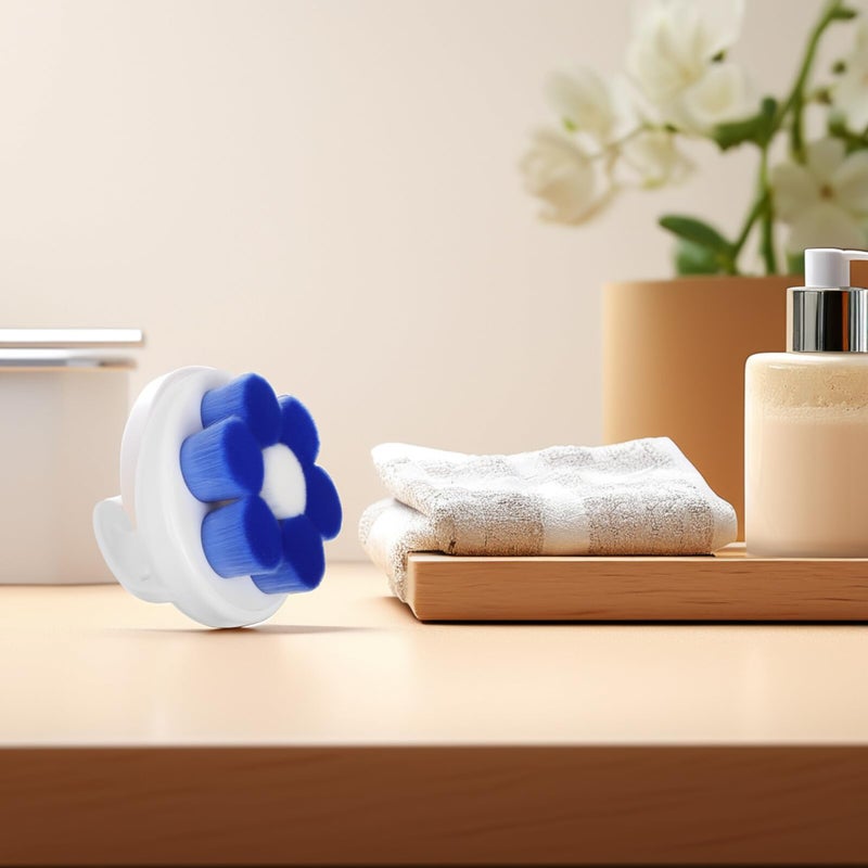Long Handle Detachable Bath Brush with Soft Flower Shaped Bristles Back Scrubber for Exfoliating - Image 5