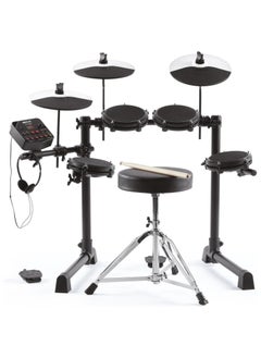 Alesis Debut Kit – Kids Drum Set With 4 Mesh Electric Drum Set Pads, 120 Sounds, 60 Melodics Lessons, Drum Stool, Drum Sticks And Headphones - pzsku/Z7D98A46D1D0164F4D27CZ/45/_/1714820569/0765d1c3-0878-4e0b-8bfa-6986a3bf90d9