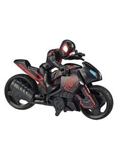 PLAYSKOOL Heroes Marvel Super Hero Adventures Kid Arachnid Web Wheels, 5-Inch Figure And Motorcycle Set, Collectible Toys For Kids Ages 3 And Up  - Image 2