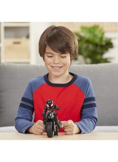 PLAYSKOOL Heroes Marvel Super Hero Adventures Kid Arachnid Web Wheels, 5-Inch Figure And Motorcycle Set, Collectible Toys For Kids Ages 3 And Up  - Image 4