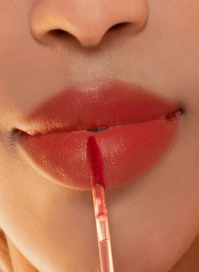 ETUDE Fixing Tint #06 Soft Walnut 4g | Long Lasting, High Pigmented Liquid Lipstick, Lip Stain, Waterproof, Lightweight matte finish, Full Coverage - Image 3