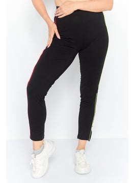 Women Sportswear Fit Training Leggings, Black Combo