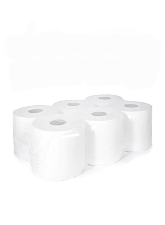 كليني جيني مناديل ورقية فاخرة ماكسي رول منقوشة - طبقتين 700 جم عبوة من 6 قطع - Image 1