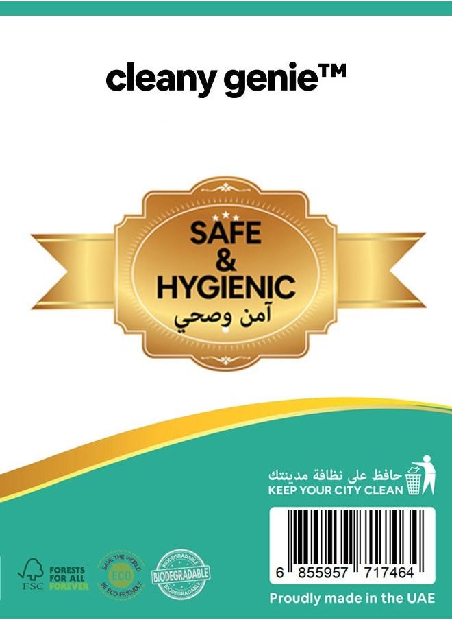 cleany genie - Maxi Roll Tissue Paper - 700g Pack of 6 - Image 1