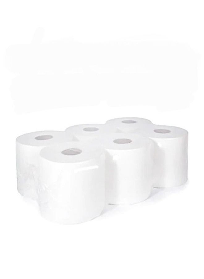 cleany genie - Maxi Roll Tissue Paper - 700g Pack of 6 - Image 1