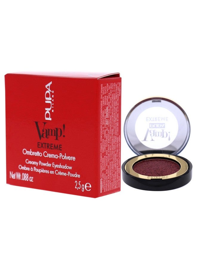 PUPA Milano Vamp! Extreme Eyeshadow 003 Extreme Ginger Creamy Powder Shadow With Intense Metallic Finish Create Stunning Smokey Shimmer Eye Looks Blendable High Pigment Formula 0.088 Oz - Image 5