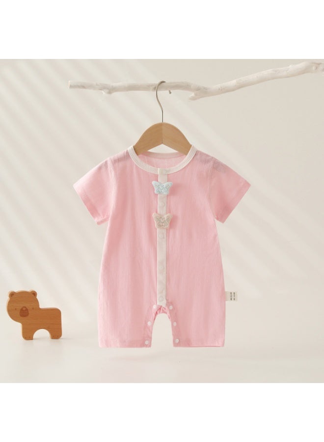 Baby Summer Clothes Romper Homewear Infant Thin Air Conditioning Suit Boys Girls Short Sleeve T-shirt Anyang Children's Wear