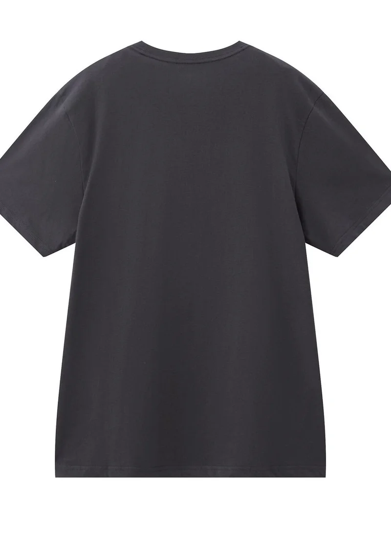 جيوردانو تيشيرت رجالي قطن بقصة ضيقة وطبعة مميزة