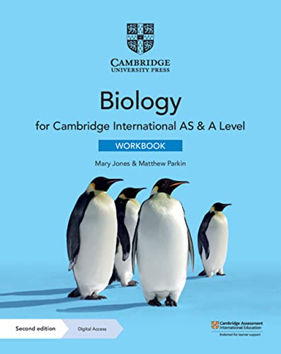 Cambridge International As And A Level Biology Workbook With Digital Access 2 Years 