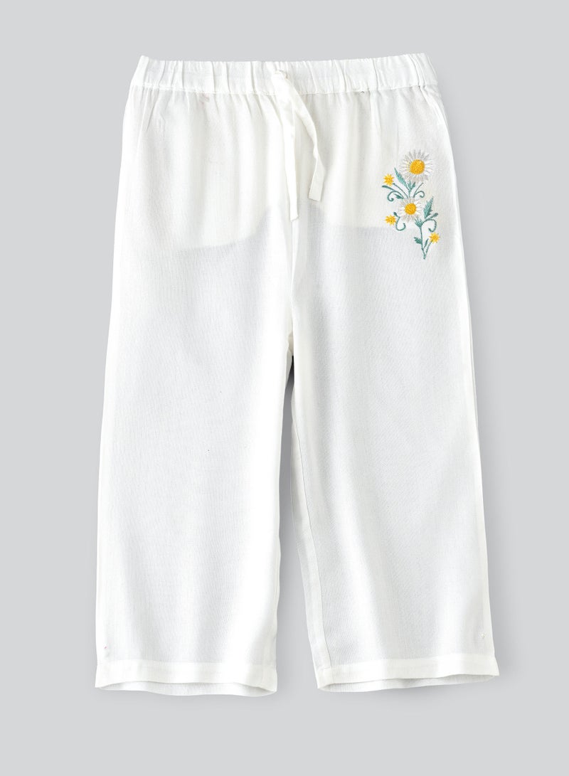 Jelliene Solid woven bottom with pocket print - Image 1