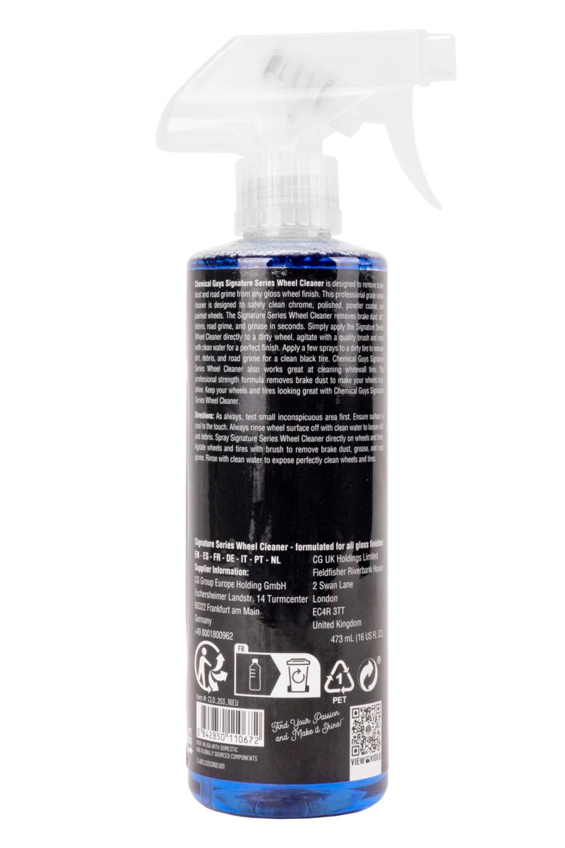 Chemical Guys CLD_203_16 Signature Series Wheel Cleaner, Formated For All Gloss Finishes, Safe for Cars, Trucks, SUVs, Motorcycles, RVs & More 16 fl oz - Image 2