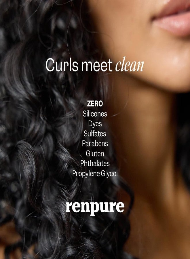 Renpure Castor Oil & Moringa Curl Enhancing Conditioner - For Moisturized, Detangled & Frizz-Free Curls - With Castor Oil & Moringa Seed Oil - For Wavy to Curly Hair -24 Fl Oz - Image 4