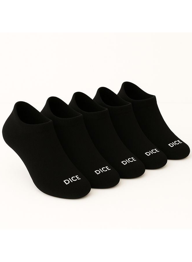 DICE Pack of 10 Cotton Socket Socks for Men - Image 2