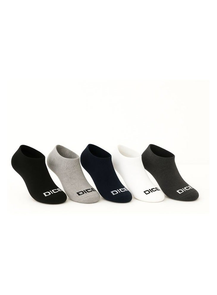 DICE Pack of 10 Cotton Socket Socks for Men - Image 3