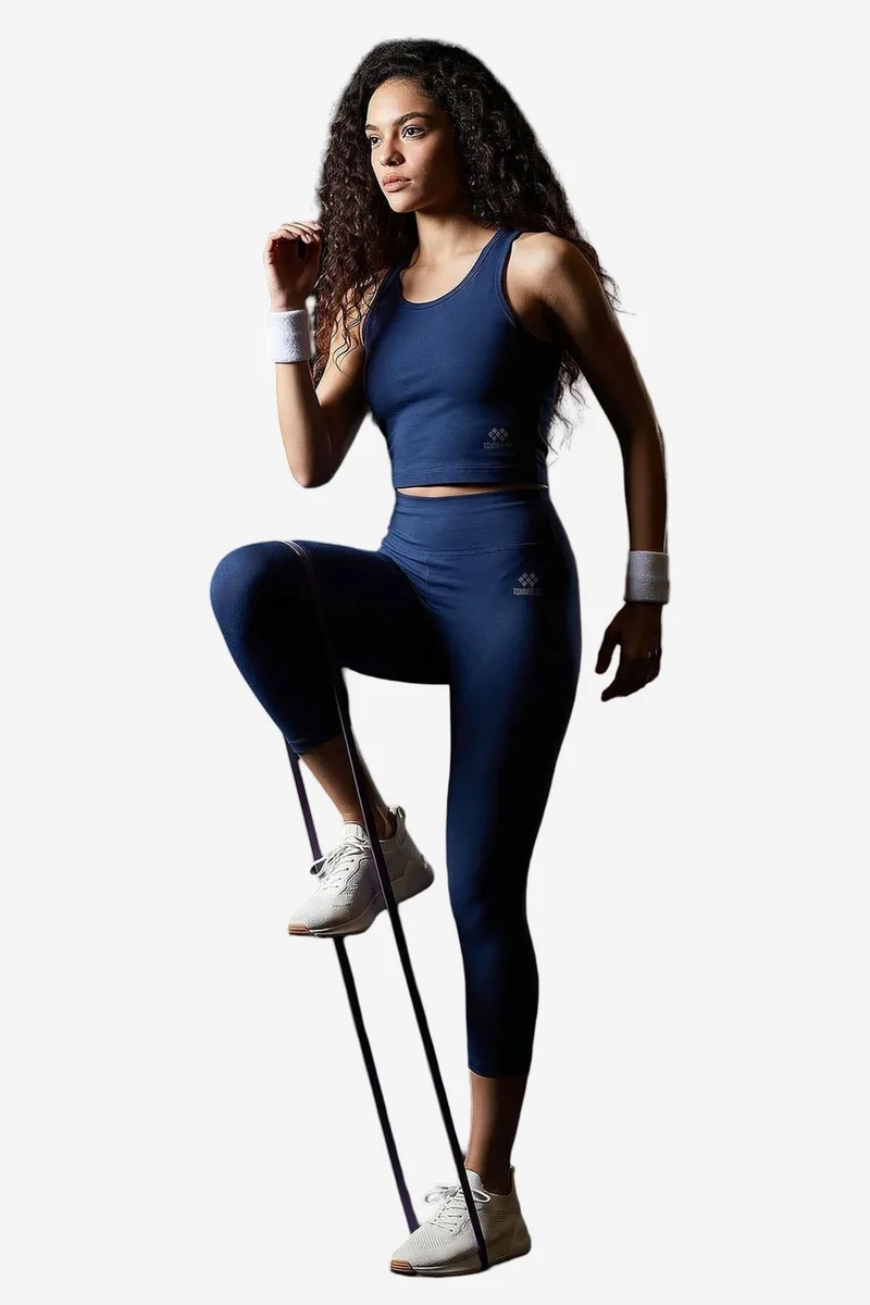 تومي لايف TOMMY Sleeveless Cotton Blend Active Set