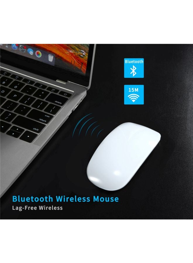 Loquat Wireless Touch Mouse For Apple MacBook Air/Pro White  - Image 2