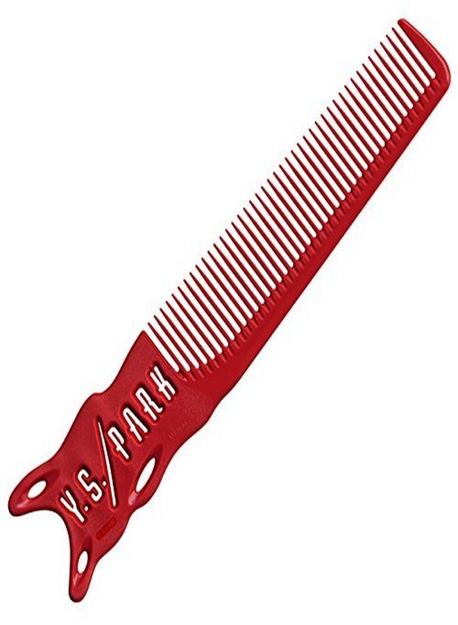 YS Park 209 Barber Comb - Red - Image 2