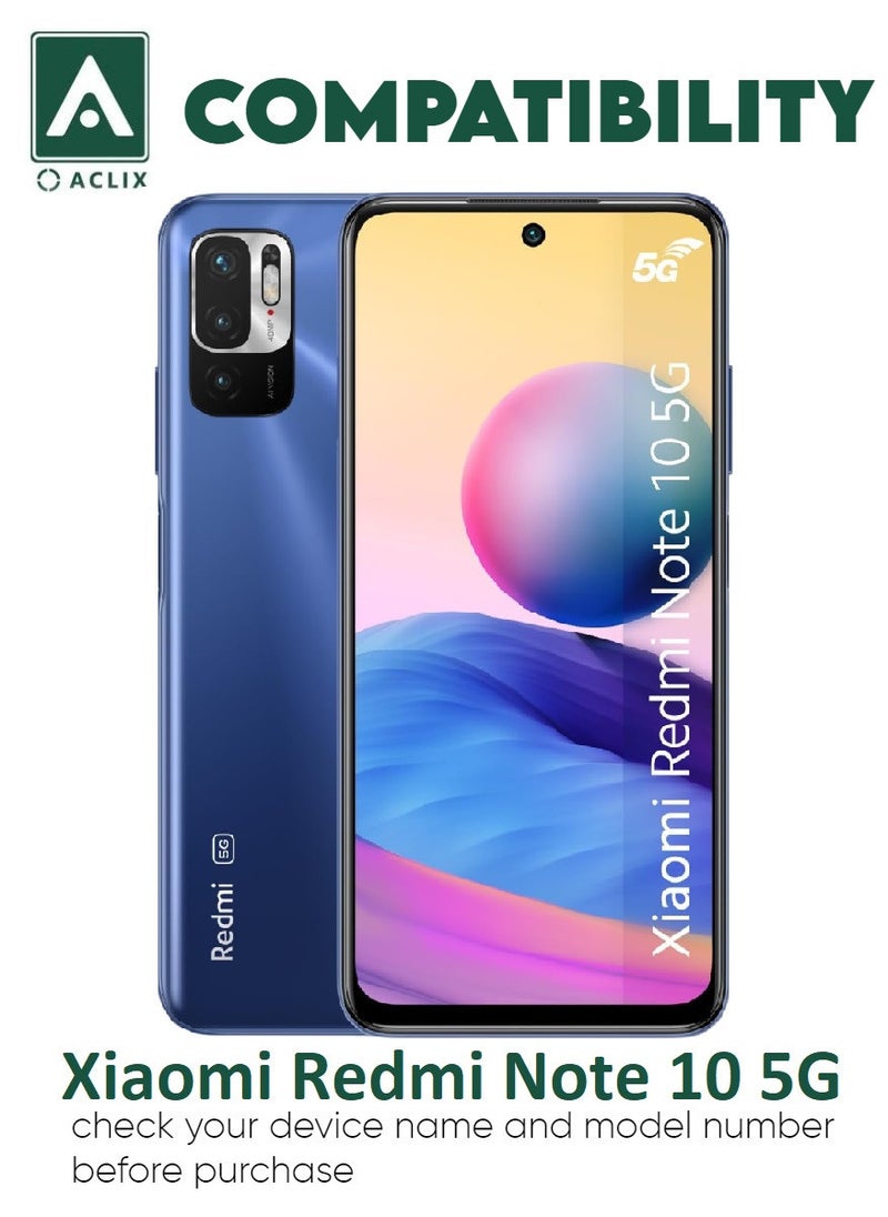 ACLIX 3 Pieces Antistatic ESD Dustproof Premium Quality High Definition Tempered Glass Screen Protector Designed For Xiaomi Redmi Note 10 5G - Image 3