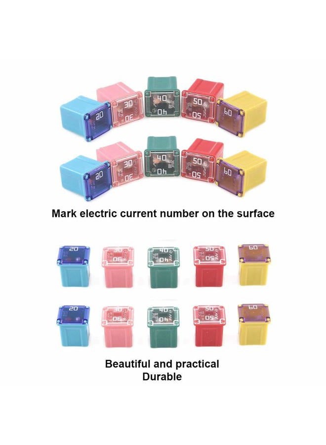 JESUNK CHERRY CUTE 30 pc Automotive Low Profile JCASE Box Shaped Fuse Kit for Ford, Chevy/GM, Nissan, and Toyota Pickup Trucks, Cars and SUVs - Image 3