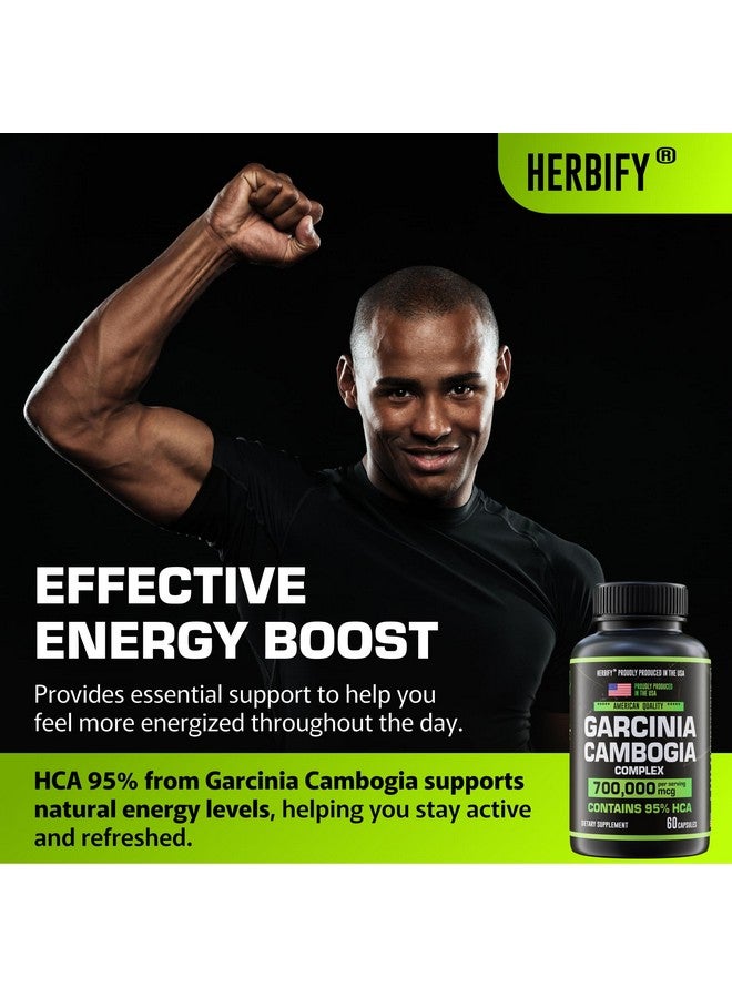 HERBIFY هيربيفي Garcinia Cambogia مكمل دعم العافية للنساء والرجال - مستخلص عشبي بخصائص مضادة للأكسدة - معزز للطاقة للحيوية اليومية ودعم الهضم - 60 حبة - Image 3