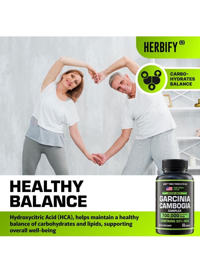 HERBIFY هيربيفي Garcinia Cambogia مكمل دعم العافية للنساء والرجال - مستخلص عشبي بخصائص مضادة للأكسدة - معزز للطاقة للحيوية اليومية ودعم الهضم - 60 حبة - Image 5