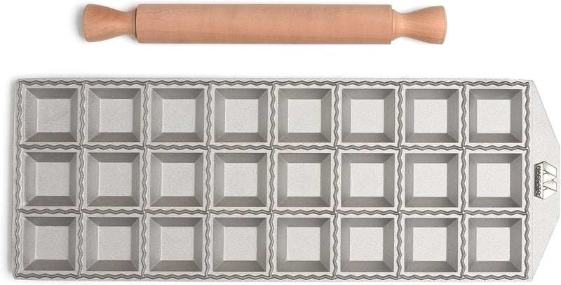 MARCATO Made in Italy 24 Large Square Ravioli Mold - Image 2