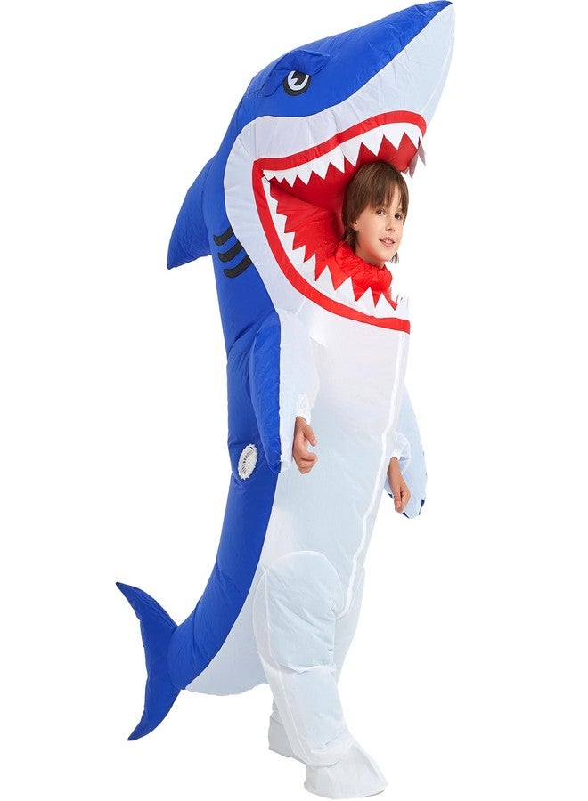 One Casa Blow Up Party Costume,Inflatable Costumes for Kids, Full Body Shark Costume,Halloween Costumes for Boys Girls (4-5YRS) - Image 5