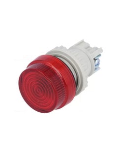 Real Tend Real Tend Ø30mm. 12V Red Simple Round Indicator Lamp 