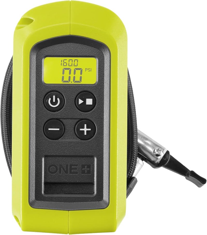 Ryobi - 18 V One+ 11 Bar Wireless Compressor - Tyre and Ball Inflation - Comes with 3 Tips (without Battery) - RPI18 - Image 2