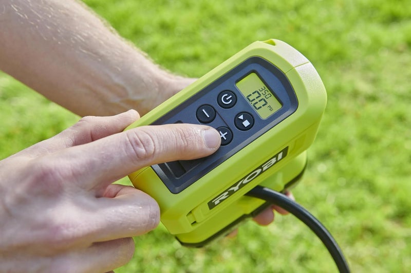 Ryobi - 18 V One+ 11 Bar Wireless Compressor - Tyre and Ball Inflation - Comes with 3 Tips (without Battery) - RPI18 - Image 5