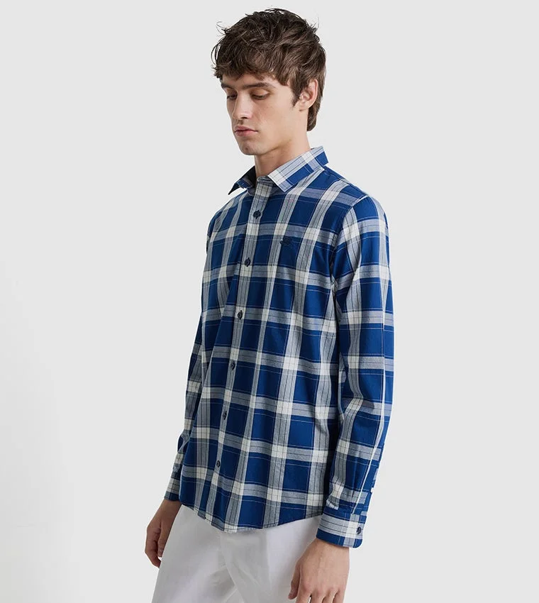 بين شيرمان Ben Sherman Men's Long Sleeve Striped Shirts