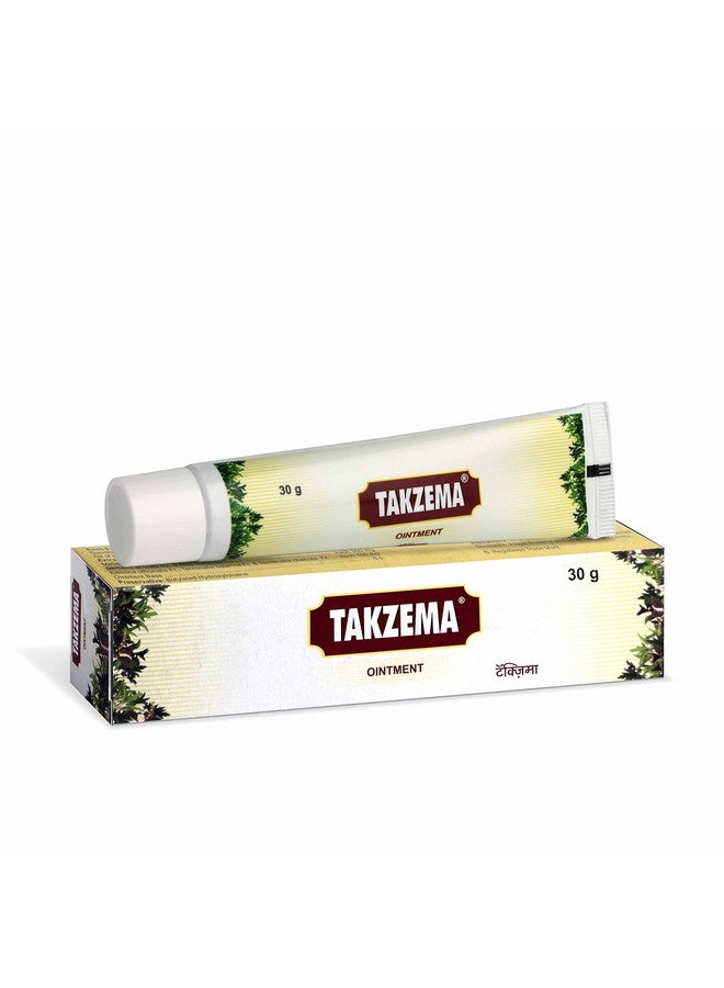 Charak Pharma Takzema Ointment for Skin Itching and Skin Redness - 30 gms (Pack of 2)