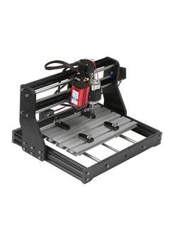 CNC 30*18 Pro Router Kit GRBL Control 3 Axis with with Offline Controller 40W Laser Module Plastic Acrylic PCB PVC Wood Carving Milling Engraving Machine Engraver XYZ Working Area 300x180x40mm