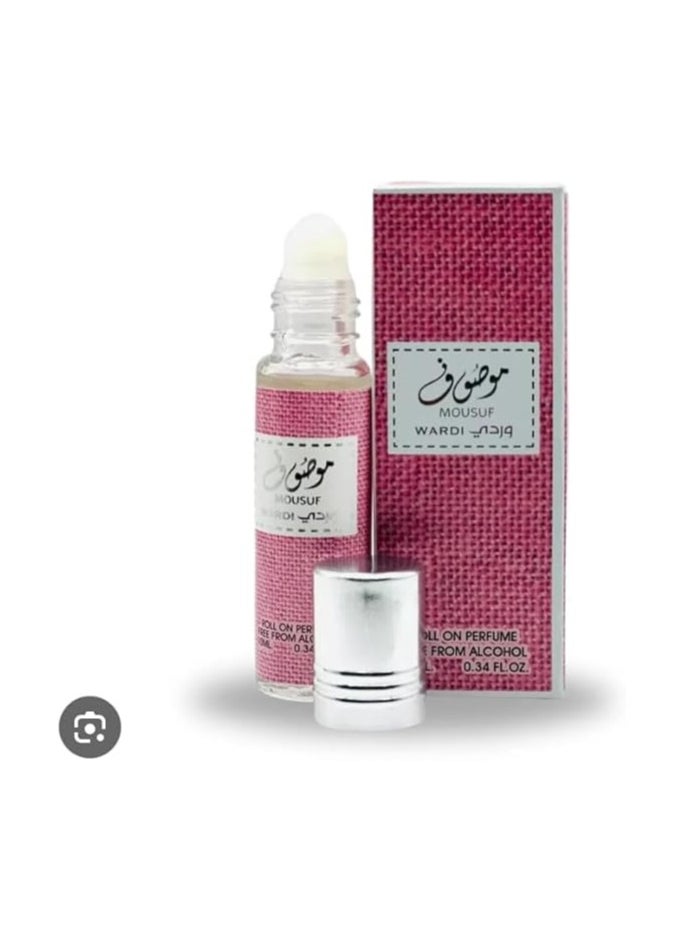ارض الزعفران - عطر موسوف وردي رول أون، 10 مل - Image 1