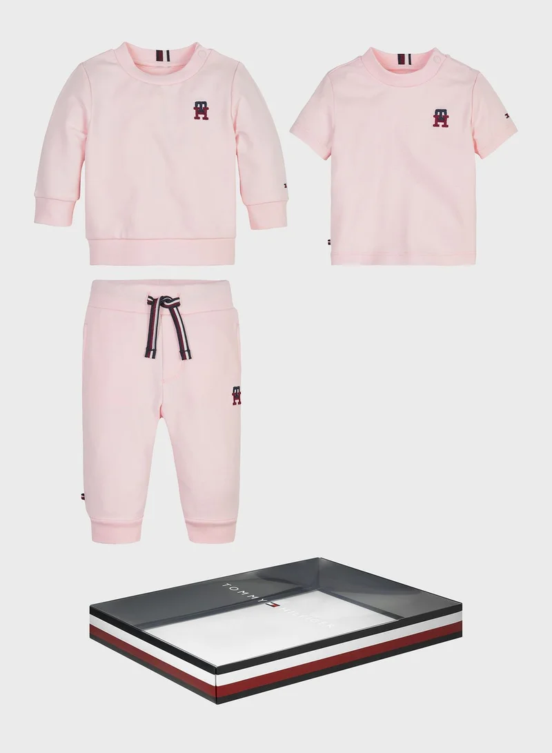 TOMMY HILFIGER Infant Monogram Giftpack