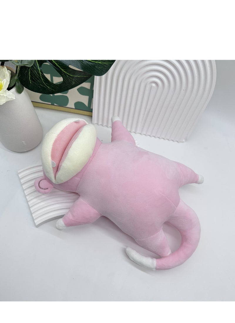 Snorlax & Chikorita Sleeping Plush Series - Soft Short Plush Doll, Perfect Sleep Companion  - Image 3