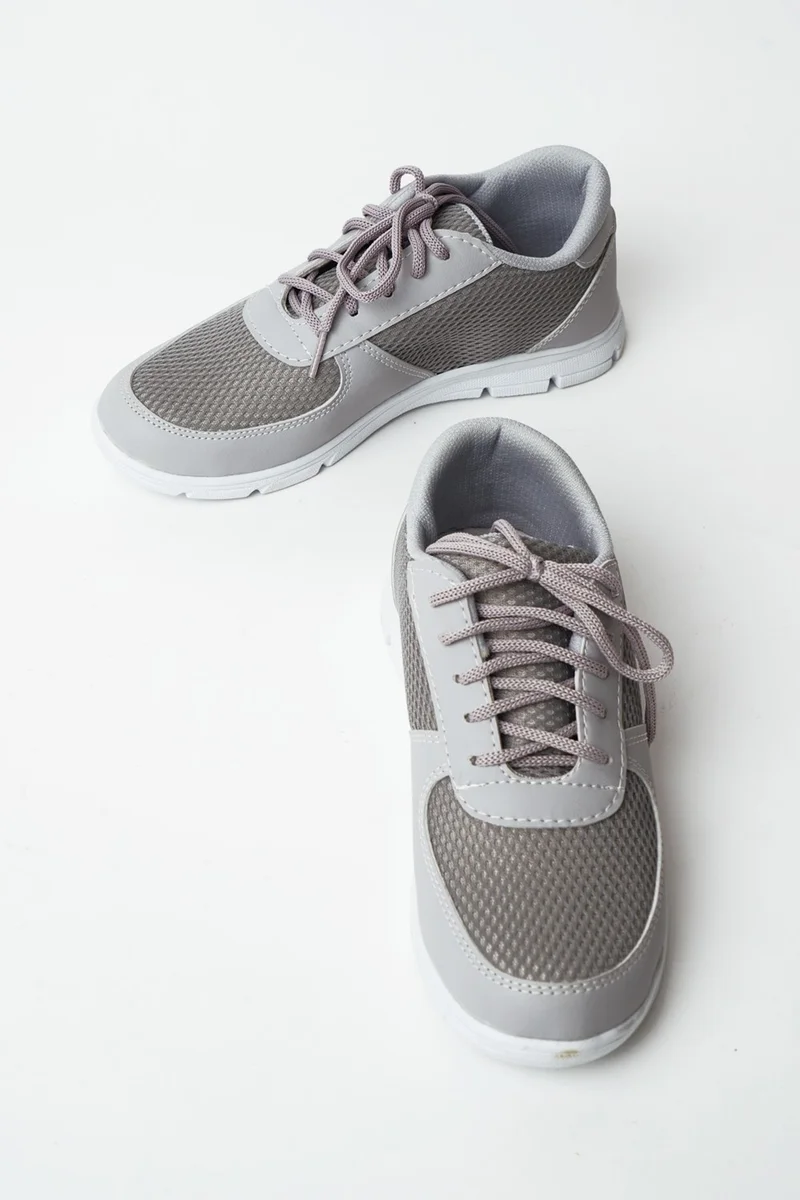 Pembe Potin Pink Potin New Season Mesh Lace-Up Comfortable Sole Women's Sneakers A1971-23