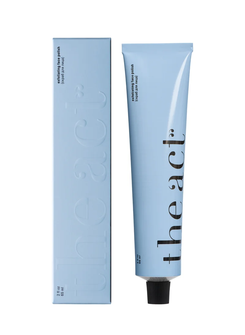 The Act The Act “Glow Polish” 65 ml Exfoliating Face Scrub – Radiance Boost with Niacinamide, Baking Soda & Vitamin E