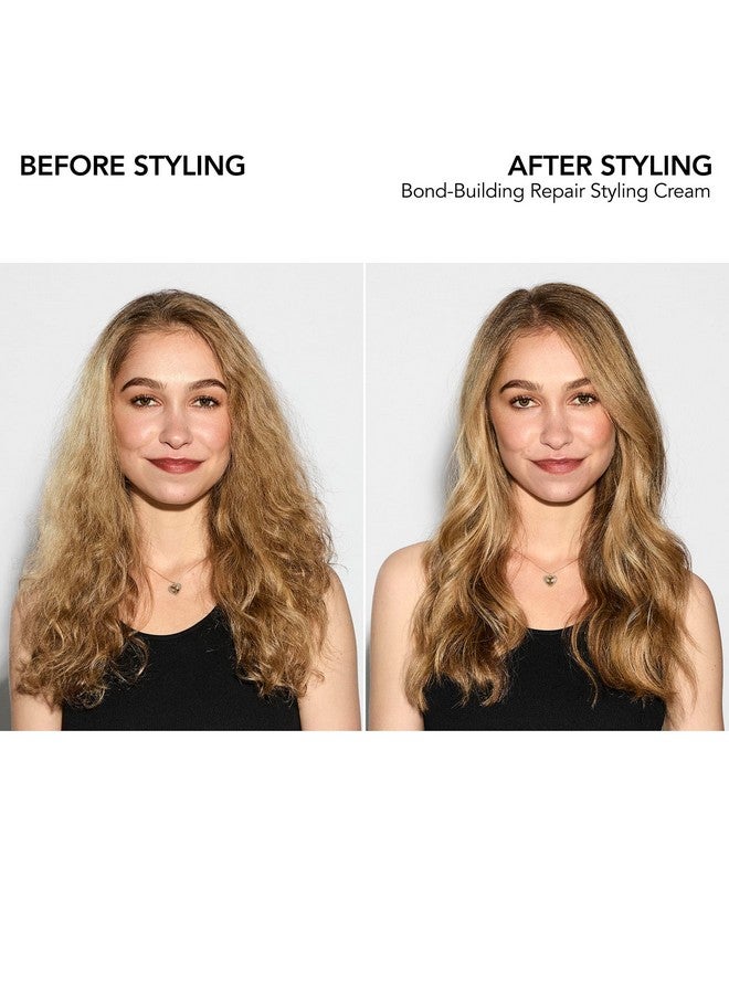 بامبل آند بامبل. كريم تصفيف وإصلاح الشعر لتعزيز تماسكه | مضاد للتجعد | للشعر التالف، الأطراف المتقصفة، مقوي | آمن على اللون | مستقيم إلى مجعد، 143 مل - Image 2
