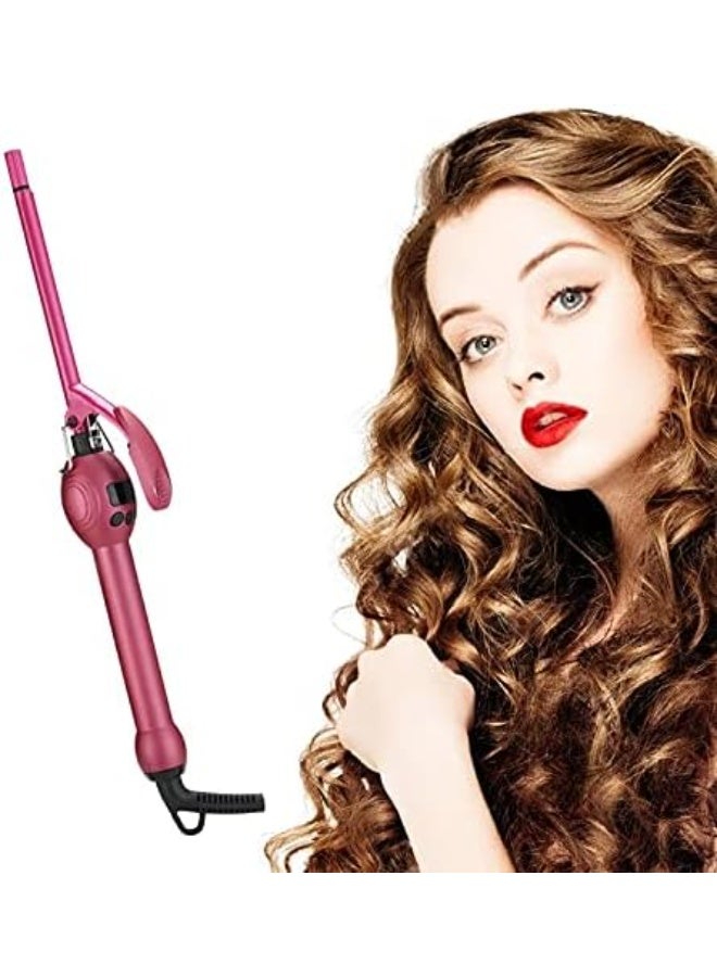 مكينه تجعيد الشعر BA-294، تصميم مخروطي ذكي، تسخين سريع مع 3 مستويات حرارة، سطح سيراميك، سلك دوار 360 درجة، شاشة LED، مناسب لجميع أنواع الشعر - Image 5