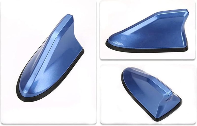 Blue Shark Fin Antenna for VW Touran 2016 2024 AM FM Radio Signal Aerial - Image 3