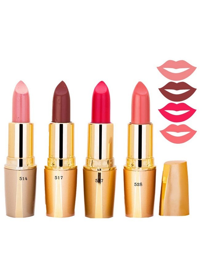 G4U Volo Creamy Matte Lipsticks For Women (4 Pcs Set)20Jan2022A35 - Image 1