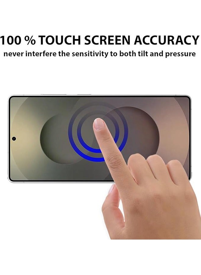 2 Pack  Samsung Galaxy S25 Ultra 5G Screen Protector, 9H Tempered Glass Screen Protector for  Samsung Galaxy S25 Ultra 5G, Full Coverage Bubble-Free Tempered Film, Anti-Scratch Film - Image 3